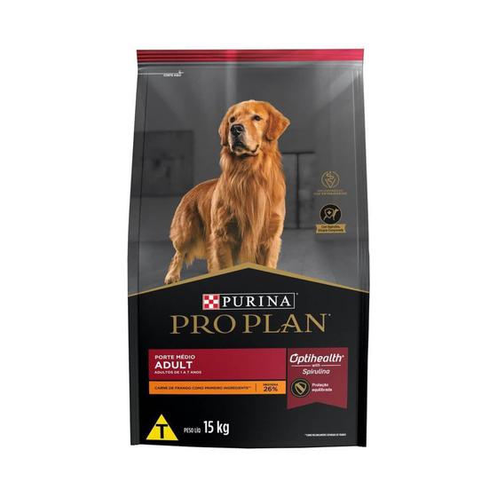 Imagem de Ração Proplan Dog Adult Complete Optilife 15 Kg - Purina