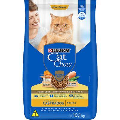 Imagem de Ração Purina cat chow para gatos castrados 10,1kg