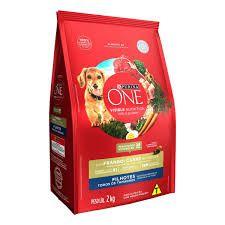 Imagem de Ração PURINA ONE Cães Adultos Minis e Pequenos Frango e Cordeiro 2kg 