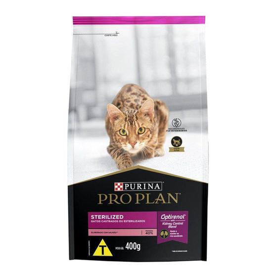 Imagem de Ração Purina Pro Plan Sterilized para Gatos Castrados Sabor Salmão