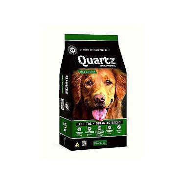 Ração Quartz Essencial 15Kg - Cães Adultos de todas as Raças Sabor Frango e Arroz com Polpa de Beterraba e Açafrão Menor preço em Ração Quartz Essencial 15Kg - Cães Adultos de todas as Raças Sabor Frango e Arroz com Polpa de Beterraba e Açafrão