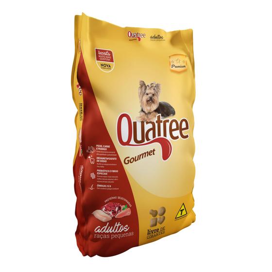 Imagem de Ração Quatree Gourmet Adulto Raça Pequena 10,1 kg