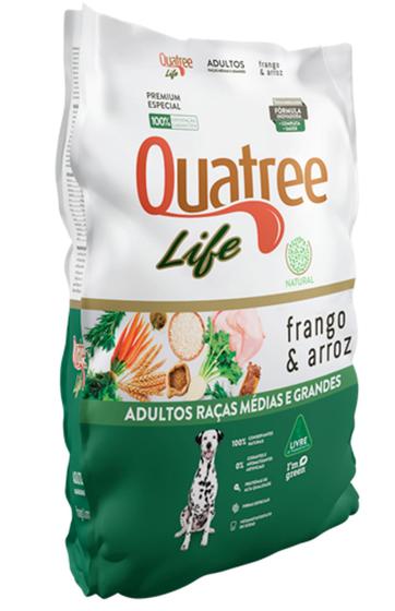 Ração Quatree Life Premium Especial Cão Adulto Raças Médias e Grandes 15kg Menor preço em Ração Quatree Life Premium Especial Cão Adulto Raças Médias e Grandes 15kg