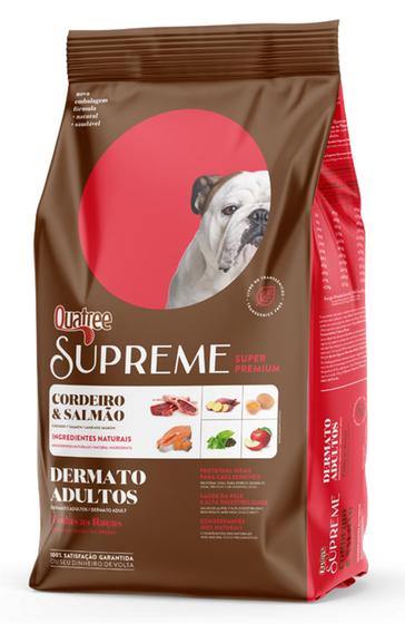 Imagem de Ração Quatree Supreme Adulto Dermato Salmão e Cordeiro 3kg