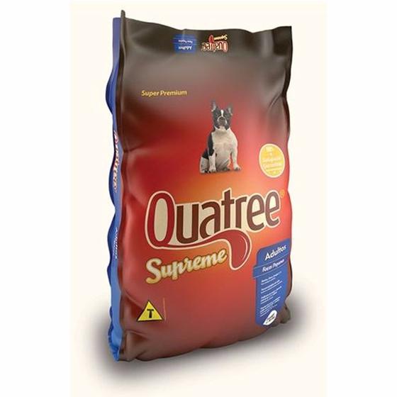 Ração Quatree Supreme Adultos Raças Pequenas 15 Kg Menor preço em Ração Quatree Supreme Adultos Raças Pequenas 15 Kg