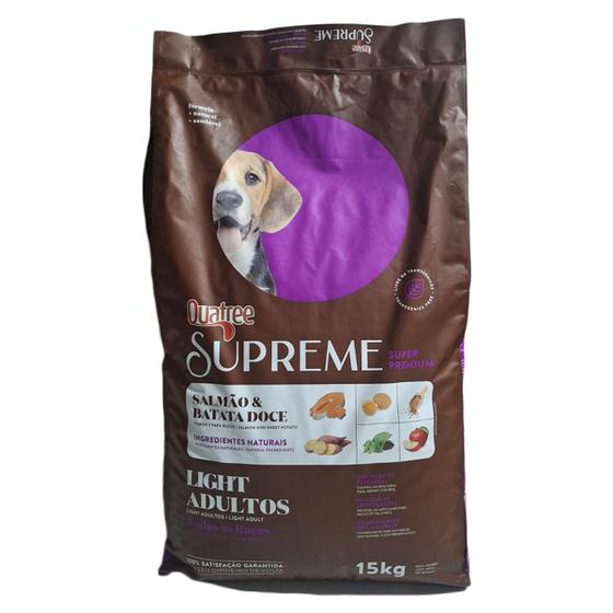 Imagem de Ração Quatree Supreme Cao Adulto Light Todas as Raças 15kg