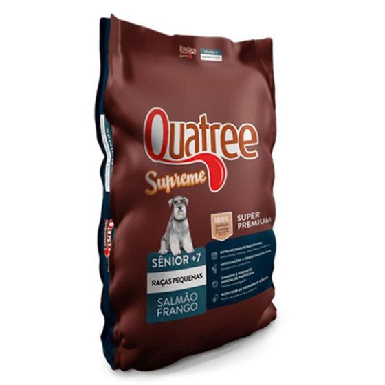 Ração Quatree Supreme Sênior +7 Raças Pequenas - 10.1 Kg Menor preço em Ração Quatree Supreme Sênior +7 Raças Pequenas - 10.1 Kg