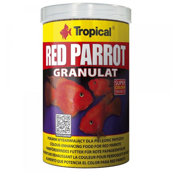 Imagem de Ração red parrot granulat - pote 100g  -  tropical