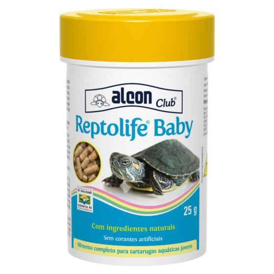Imagem de Ração Reptolife Baby 25G Tartaruga Orelha Vermelha Alcon