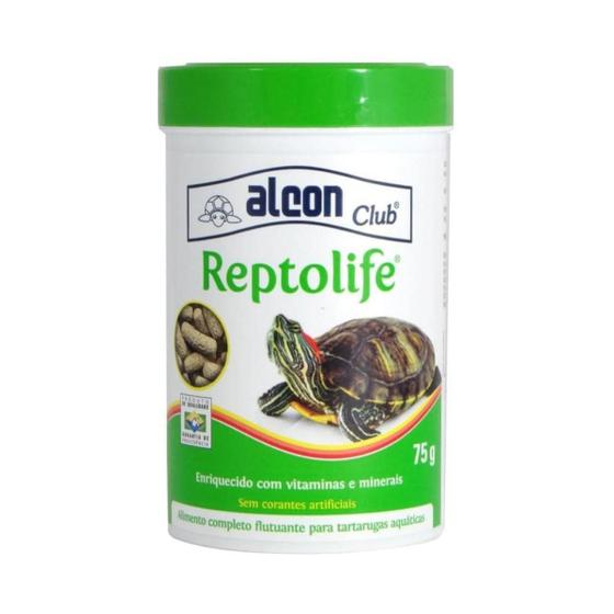 Imagem de Ração Reptolife Para Tartarugas Aquáticas Alcon Club 75g