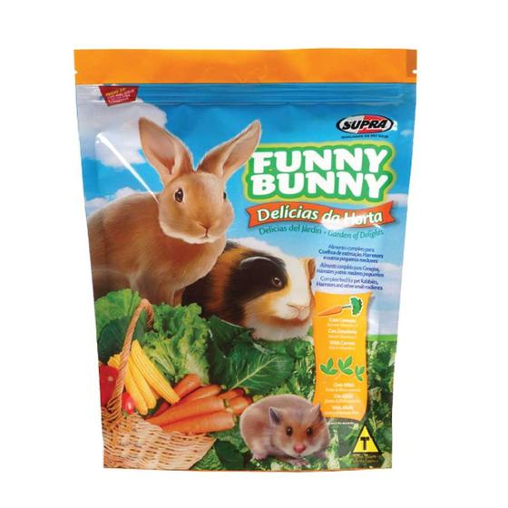 Imagem de Ração Roedores Funny Bunny Delicias Da Horta 1,8kg