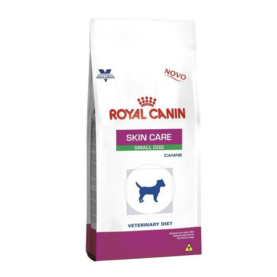 Imagem de Ração Royal Canin Canine Diet Skin Care Small Dog para Cães Adultos com Doenças de Pele - 2 KG