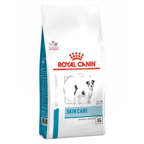 Imagem de Ração Royal Canin Canine Veterinary Diet Skin Care Small Dog para Cães com Doenças de Pele - 2 Kg