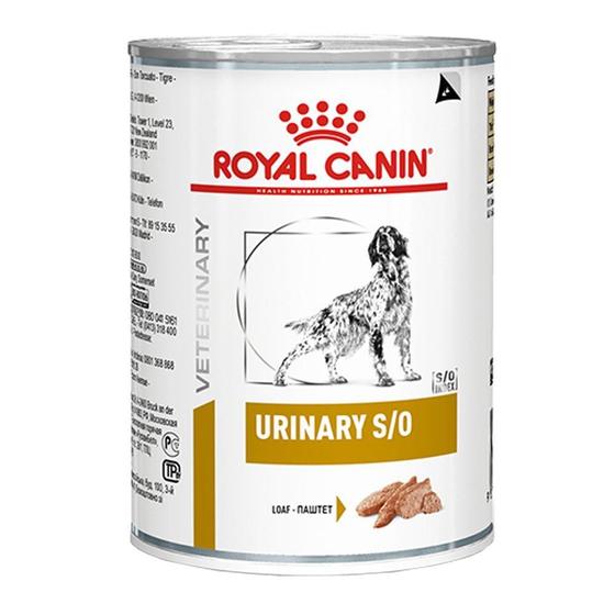 Imagem de Ração Royal Canin Lata Canine Veterinary Diet Urinary S/O - 410 g