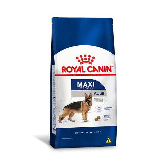 Imagem de Ração Royal Canin Maxi Adult para Cães Adultos de Porte Grande 15kg