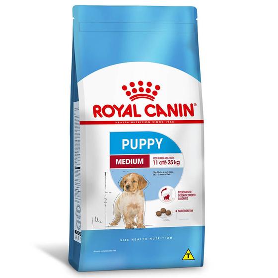Imagem de Ração Royal Canin Medium Para Cães Filhotes 15 Kg