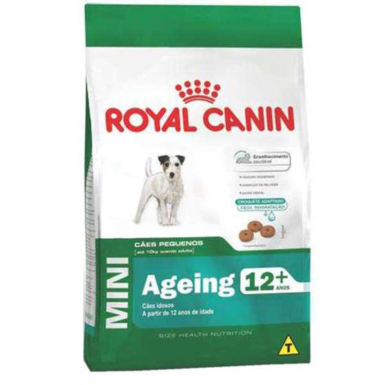 Imagem de Ração Royal Canin Mini Ageing 12+ para Cães Idosos de Raças Pequenas com 12 Anos ou mais