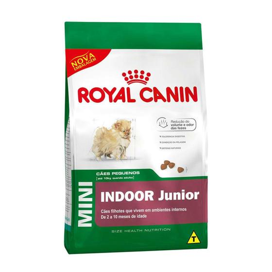 Imagem de Ração Royal Canin Mini Indoor Júnior 7,5 kg - Royal Canin