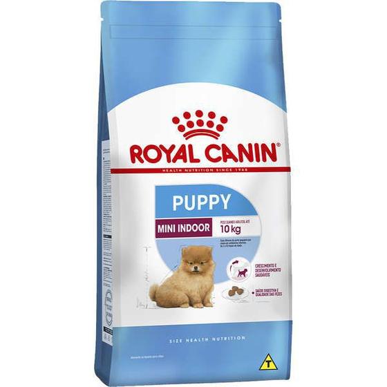 Imagem de Ração Royal Canin Mini Indoor Junior Cães Filhotes 7,5kg