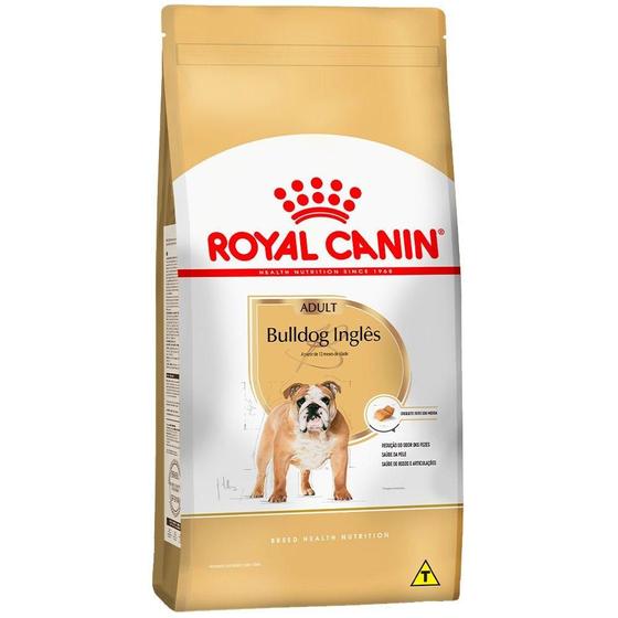 Imagem de Ração Royal Canin para Cães Adultos da Raça Bulldog - 12 Kg