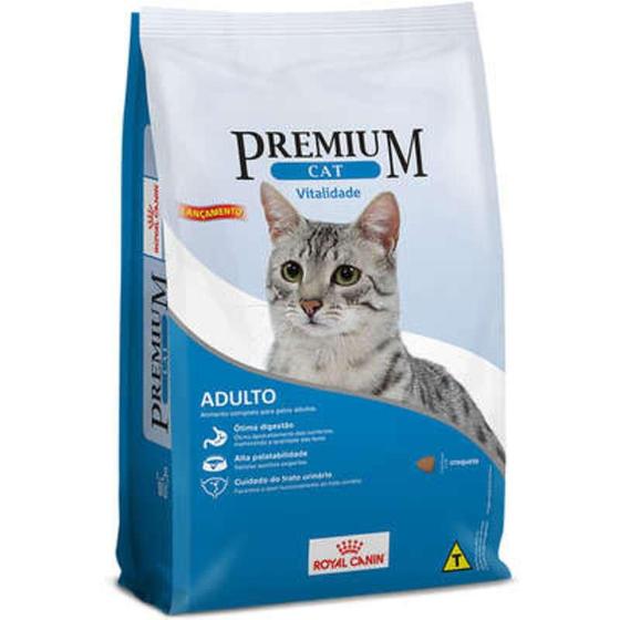 Imagem de Ração Royal Canin Premium Gatos Adulto Vitalidade 1 Kg