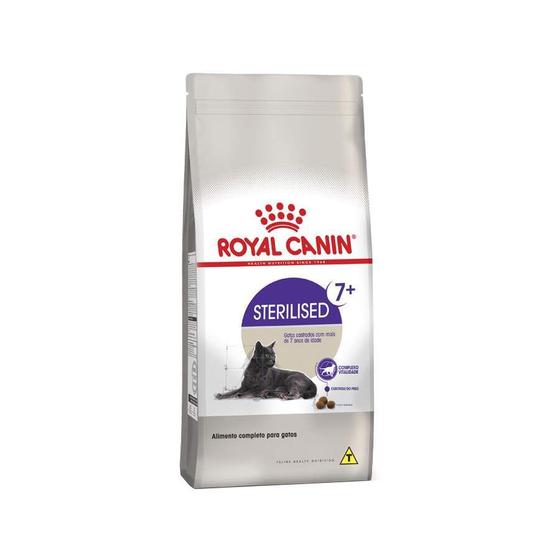 Imagem de Ração Royal Canin Sterilised Castrados 7+ Gatos Adultos - 1,5Kg