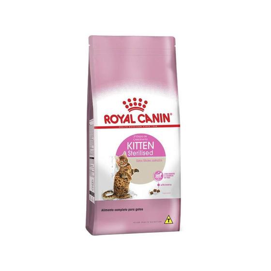 Imagem de Ração Royal Canin Sterilised Castrados - Gatos Filhotes - 1,5kg