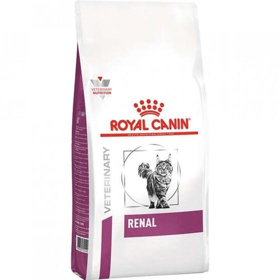 Imagem de Ração Royal Canin Vet Diet Feline Renal Suporte a Função Renal para Gatos Adultos