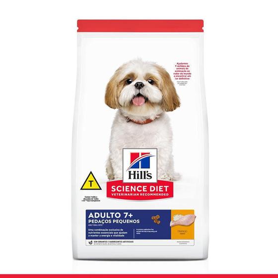 Imagem de Ração Science Diet Canino Adulto 7+ Pedaços Pequenos - 6kg - Hills Pet Nutrition