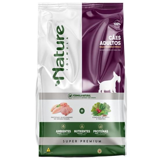Ração Seca Alinutri Nature Fórmula para Cães Adultos Raças Pequenas e Médias - 2,5 Kg Menor preço em Ração Seca Alinutri Nature Fórmula para Cães Adultos Raças Pequenas e Médias - 2,5 Kg