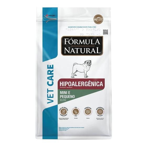 Imagem de Ração Seca Fórmula Natural Vet Care Hipoalergênica para Cães de Porte Mini e Pequeno - 10,1 Kg