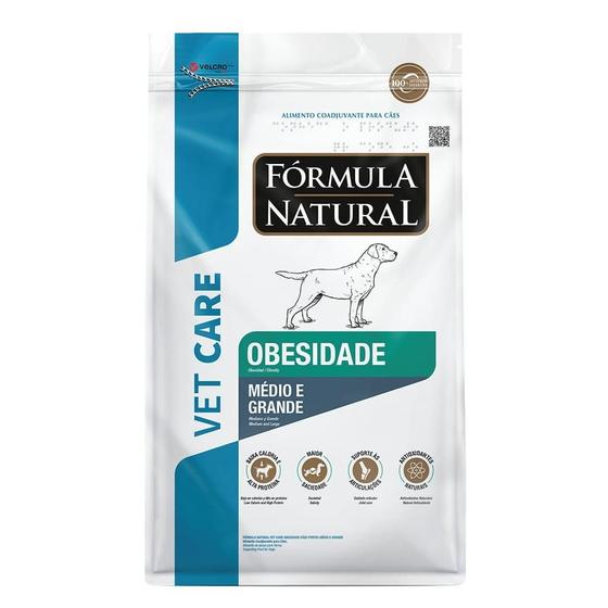 Imagem de Ração Seca Fórmula Natural Vet Care Obesidade para Cães de Porte Médio e Grande - 2 Kg