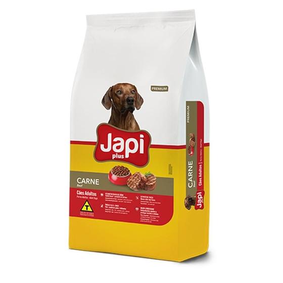 Imagem de Ração Seca Japi Plus Carne para Cães Adultos - 25 Kg