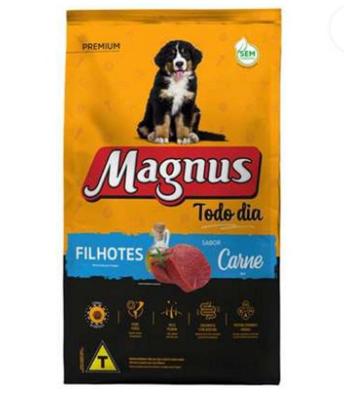 Imagem de Ração Seca Magnus Todo Dia Carne para Cães Filhotes 10kg