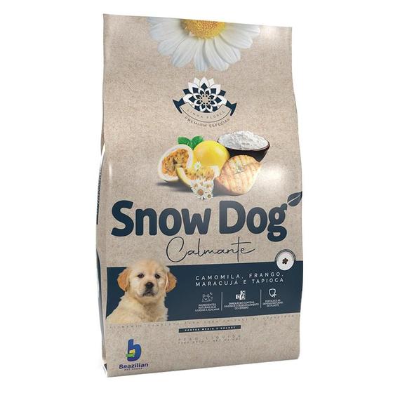 Imagem de Ração Seca Snow Dog Flores Calmante para Cães Filhotes Porte Médio e Grande - 15 Kg