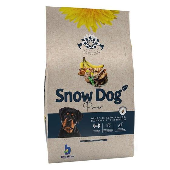 Imagem de Ração Seca Snow Dog Flores Power para Cães Adultos Porte Médio e Grande - 15 Kg