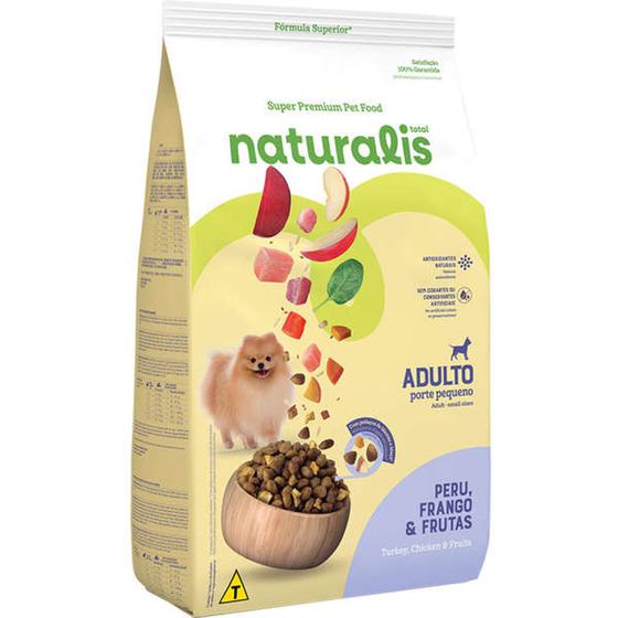 Ração Seca Total Naturalis Peru, Frango e Frutas 10kg para Cães Adultos Porte Pequeno é boa?