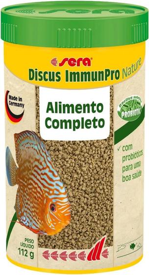 Imagem de Ração Sera Discus Immunpro Nature 112g