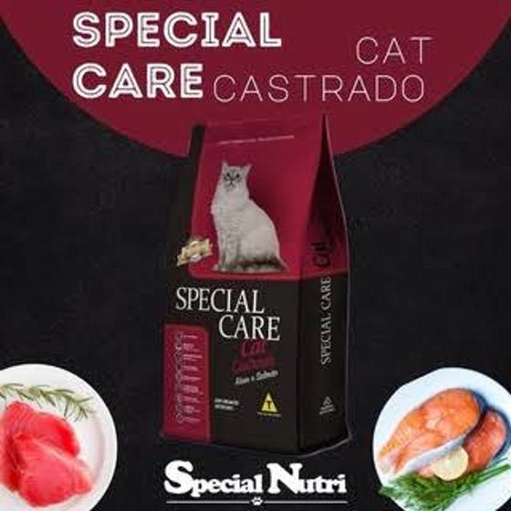 Imagem de Ração Special Care Cat Castrado Atum  Salmão 10kg - Special Nutri