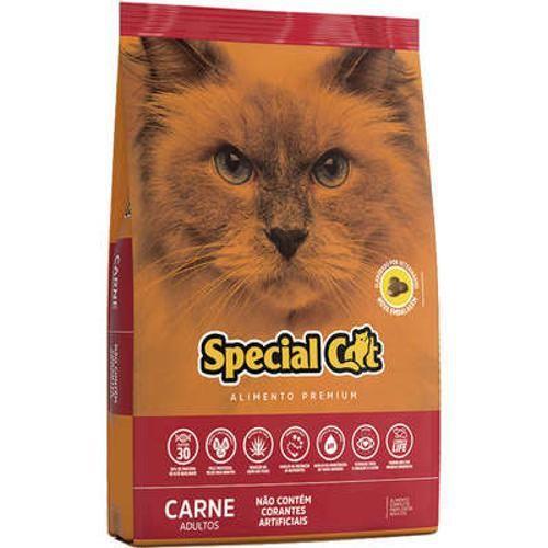 Imagem de Ração Special Cat Premium Carne Para Gatos Adultos- 20Kg