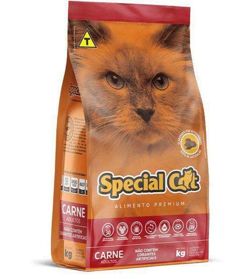 Imagem de Ração Special Cat Premium Carne para Gatos Adultos