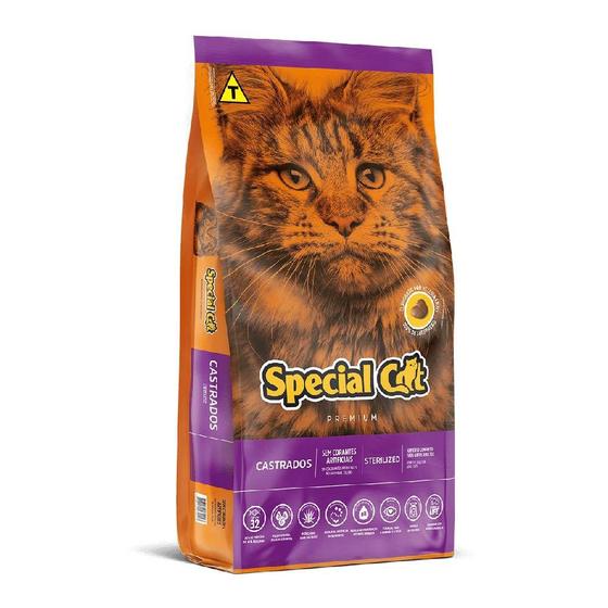 Imagem de Ração Special Cat Premium para Gatos Castrados