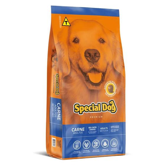 Imagem de Ração Special Dog Carne para Cães Adultos 10,1Kg