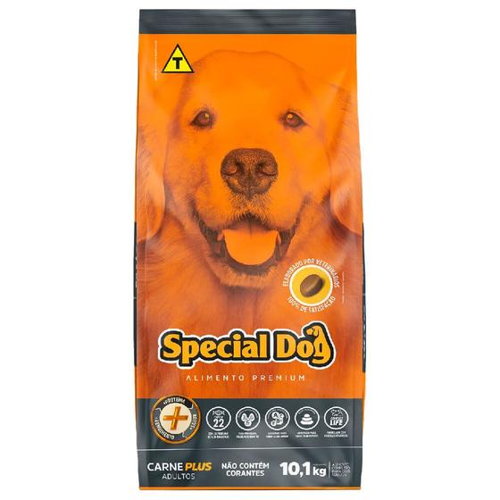 Ração Special Dog Carne Plus 10,1Kg Menor preço em Ração Special Dog Carne Plus 10,1Kg