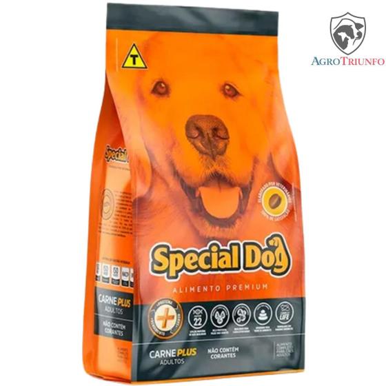 Ração Special Dog Carne Plus Cães Alimento Premium 15 Kg Menor preço em Ração Special Dog Carne Plus Cães Alimento Premium 15 Kg