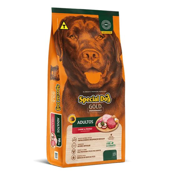 Imagem de Ração Special Dog Gold Cães Adultos Frango e Carne  15kg