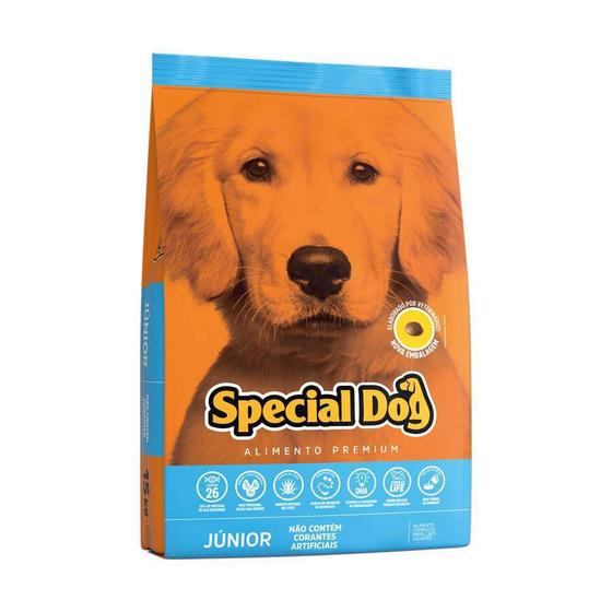 Imagem de Ração Special Dog Júnior Premium Carne para Cães Filhotes - 10,1kg