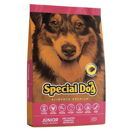 Imagem de Ração Special Dog Júnior Premium para Cães Filhotes de Raças Grandes