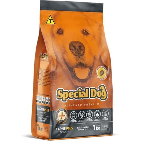 Ração Special Dog PLUS Adulto Carne 15kgs Menor preço em Ração Special Dog PLUS Adulto Carne 15kgs