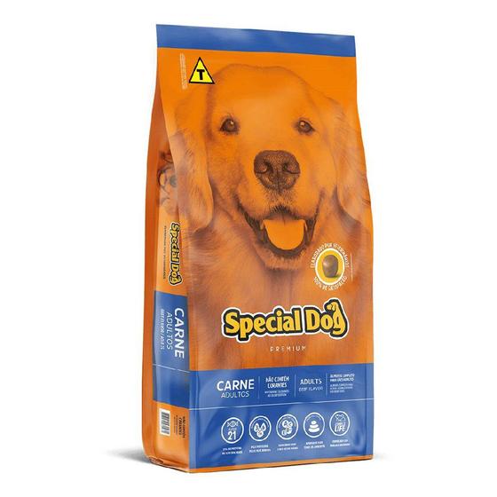 Imagem de Ração Special Dog Premium sabor Carne para Cães Adultos